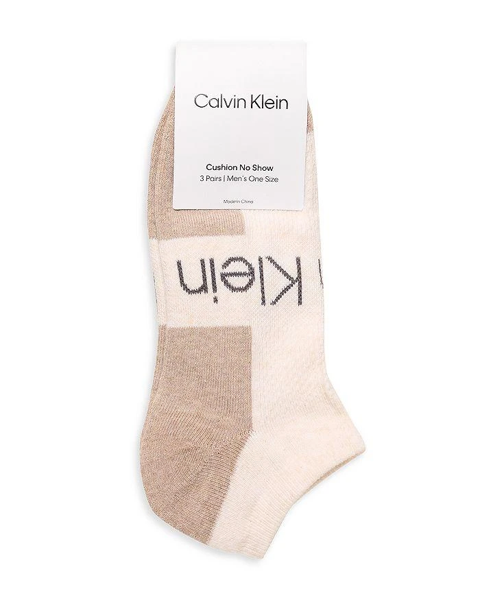 商品Calvin Klein|Cushioned Athletic No Show Socks - 3 pk.,价格¥152,第2张图片详细描述