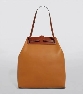 商品Loewe|Leather Lazo Tote Bag,价格¥15815,第4张图片详细描述