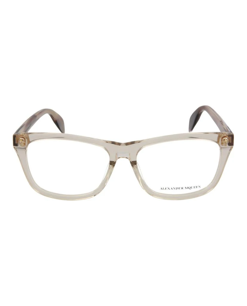 商品Alexander McQueen|Square Acetate Optical Glasses,价格¥659,第1张图片