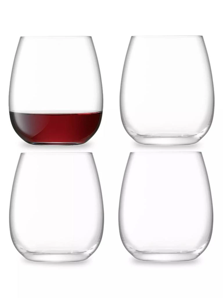 商品LSA|Borough 4-Piece Stemless Glass Set,价格¥314,第2张图片详细描述