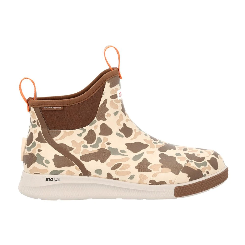 商品Xtratuf|Sport Ankle Deck Camo Round Toe Pull On Rain Boots,价格¥1006,第1张图片