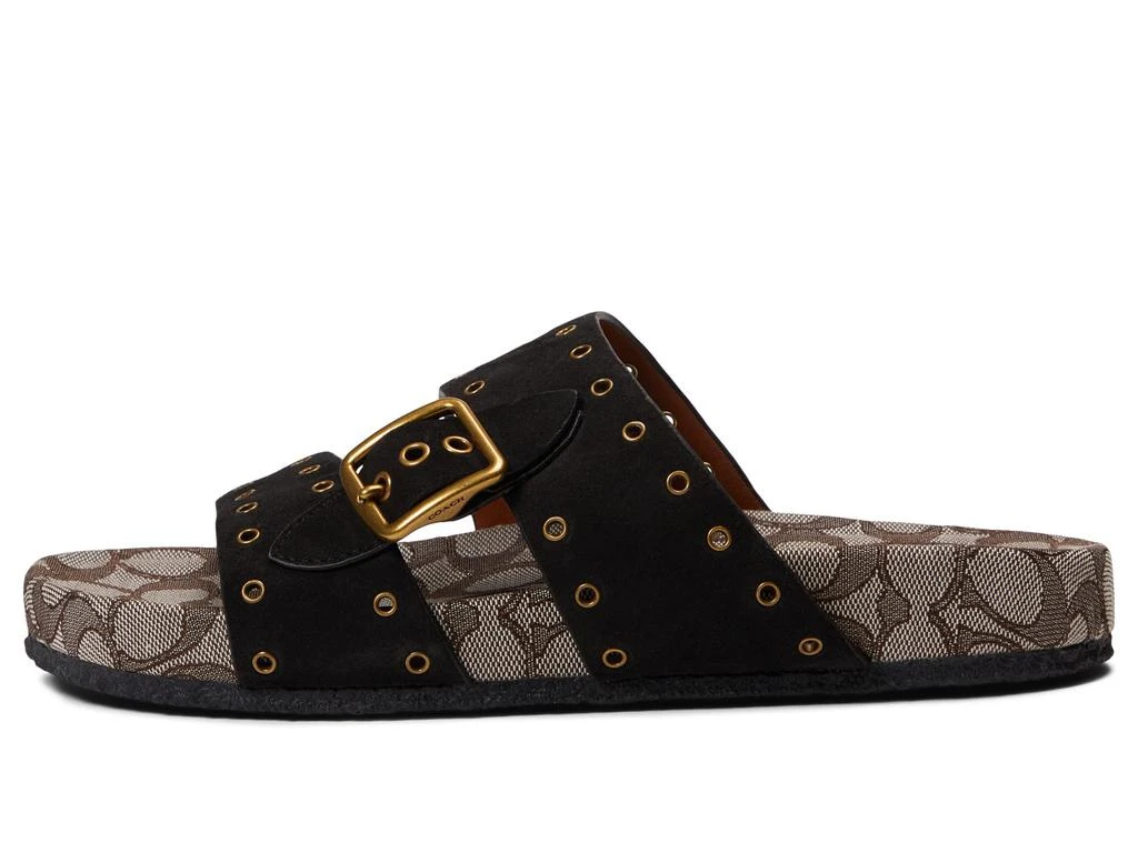 商品Coach|Ally Suede Sandal,价格¥1390,第4张图片详细描述
