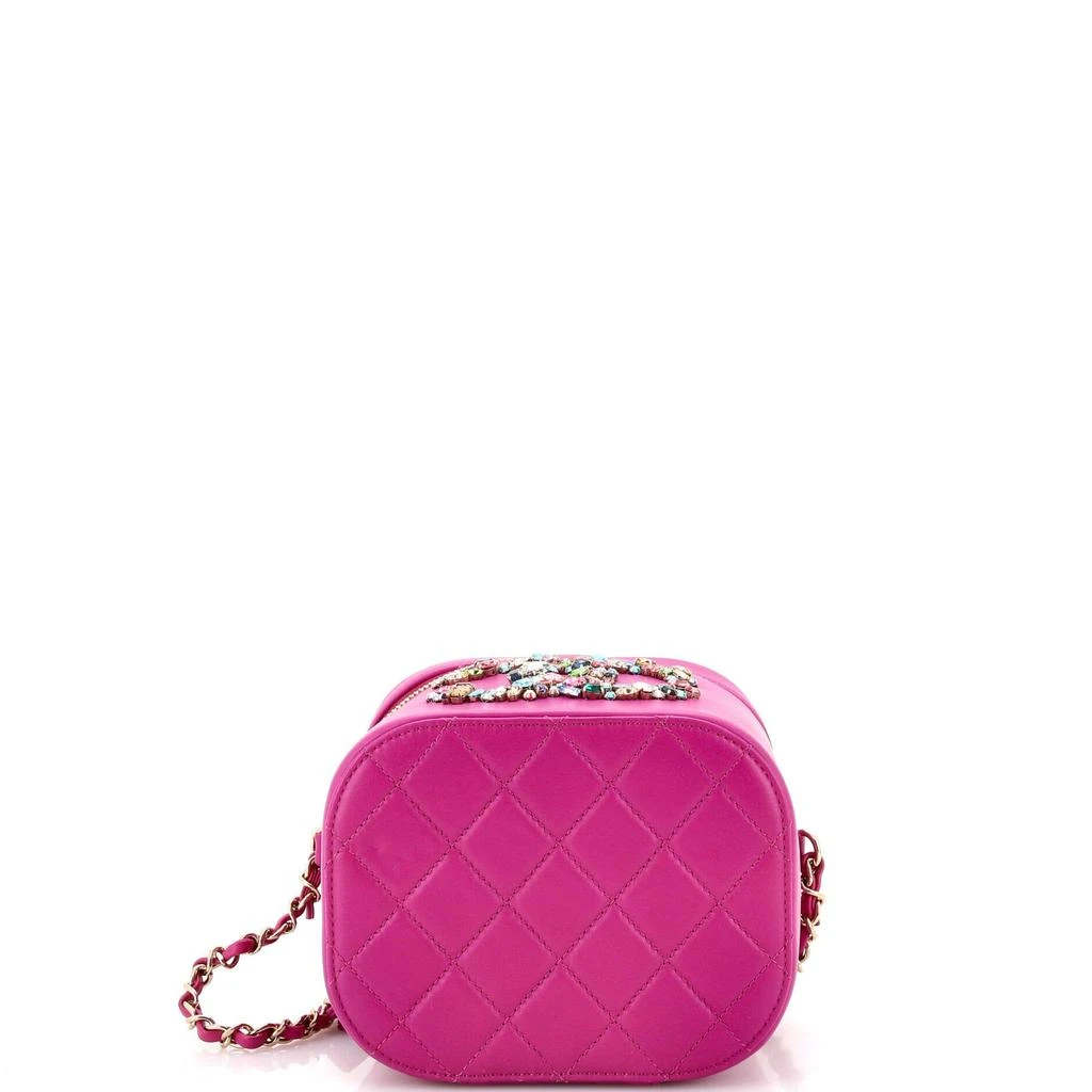 商品[二手商品] Chanel|Giant Crystal Mania Vanity Case Lambskin,价格¥40165,第5张图片详细描述