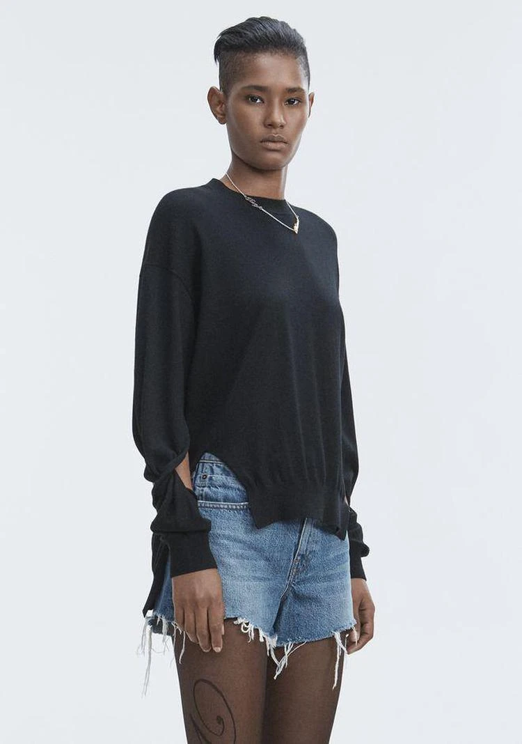 商品Alexander Wang|TWISTED SLEEVE SWEATER,价格¥1130,第5张图片详细描述