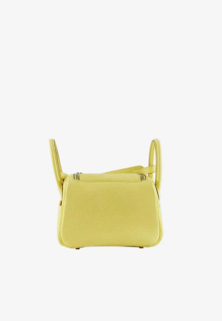商品Hermes|Mini Lindy 20 in Limoncello Clemence with Palladium Hardware,价格¥91489,第3张图片详细描述
