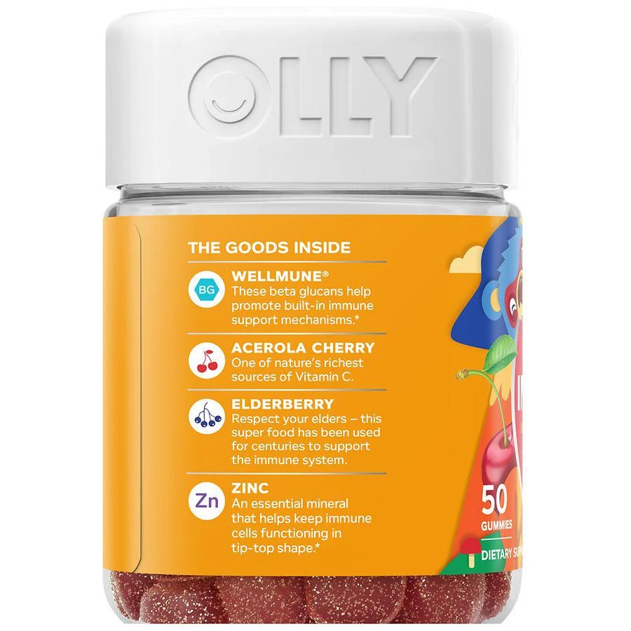 商品OLLY|Kids Immunity Gummies,价格¥120,第5张图片详细描述