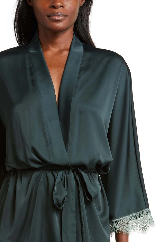 商品Simone Perele|Lace Trim Satin Robe,价格¥442,第4张图片详细描述