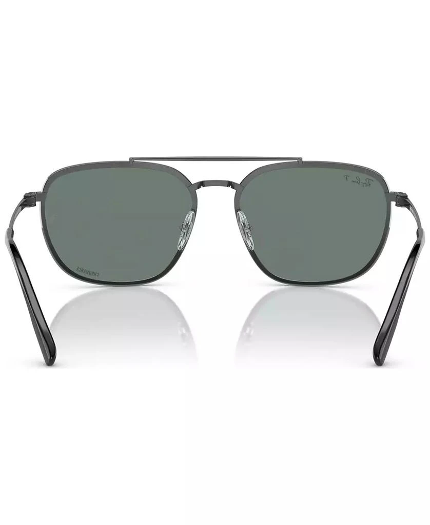 商品Ray-Ban|Men's Polarized Sunglasses, RB3708 Chromance,价格¥1432,第5张图片详细描述