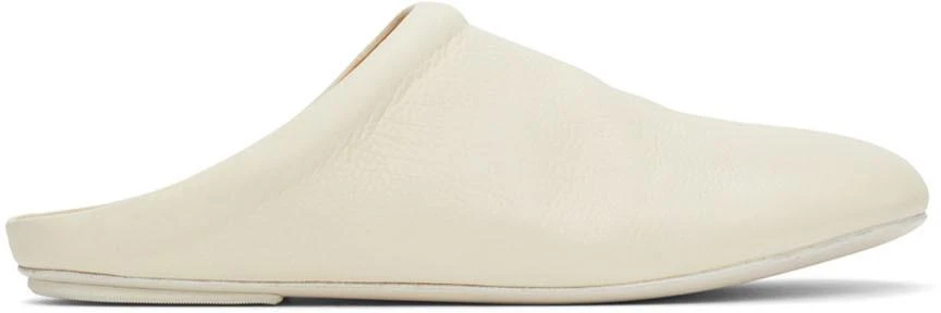 商品Marsèll|White Girella Slippers,价格¥1571,第1张图片