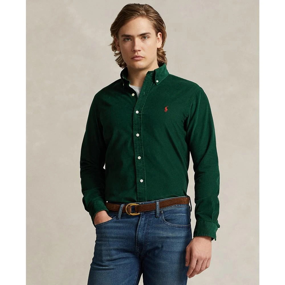 商品Ralph Lauren|Men's Classic-Fit Corduroy Shirt,价格¥551,第1张图片