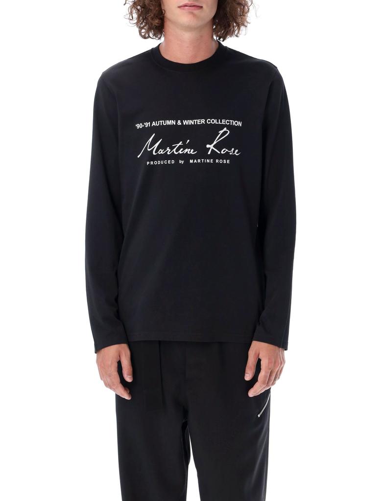 Martine Rose Classic Long Sleeves Logo T-shirt商品第1张图片规格展示