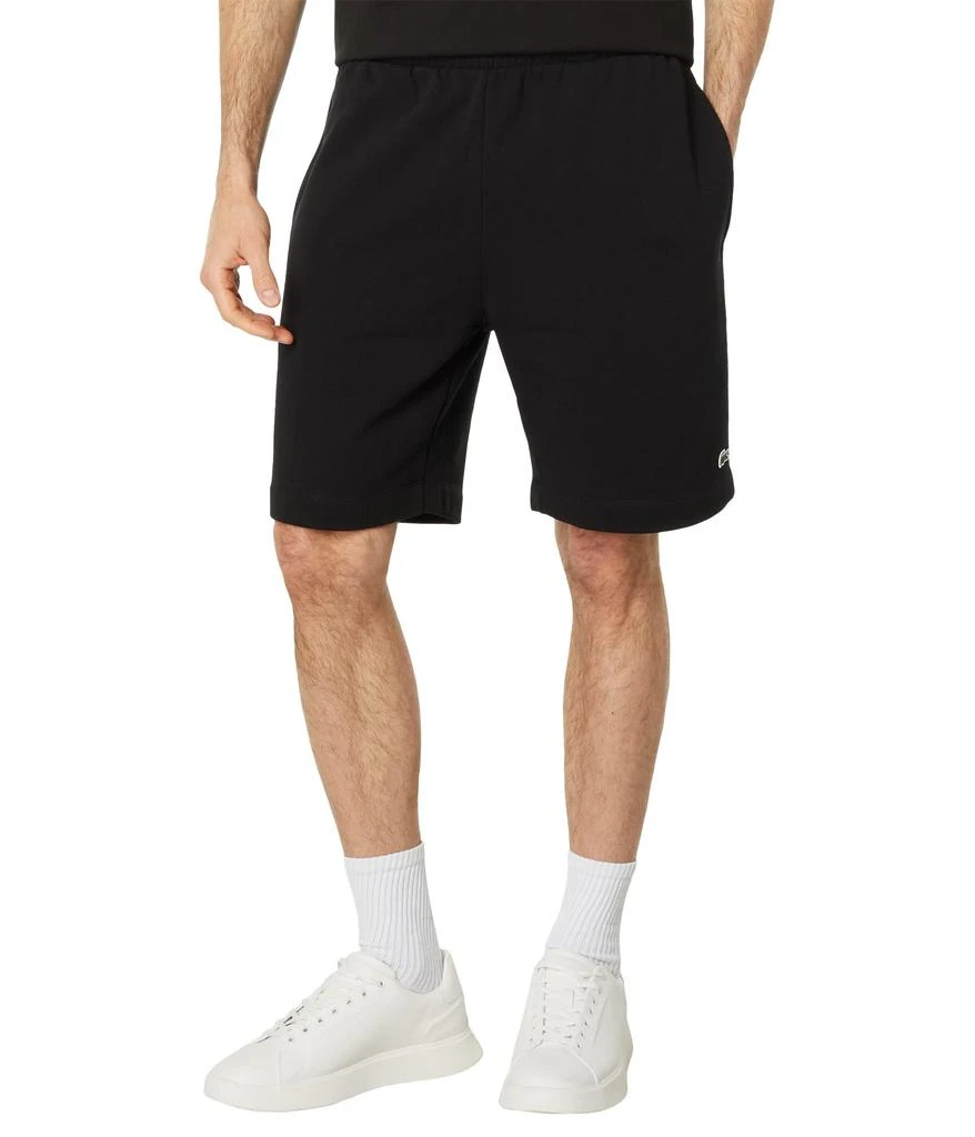 商品Lacoste|Essentials Cotton Blend Shorts,价格¥339,第1张图片