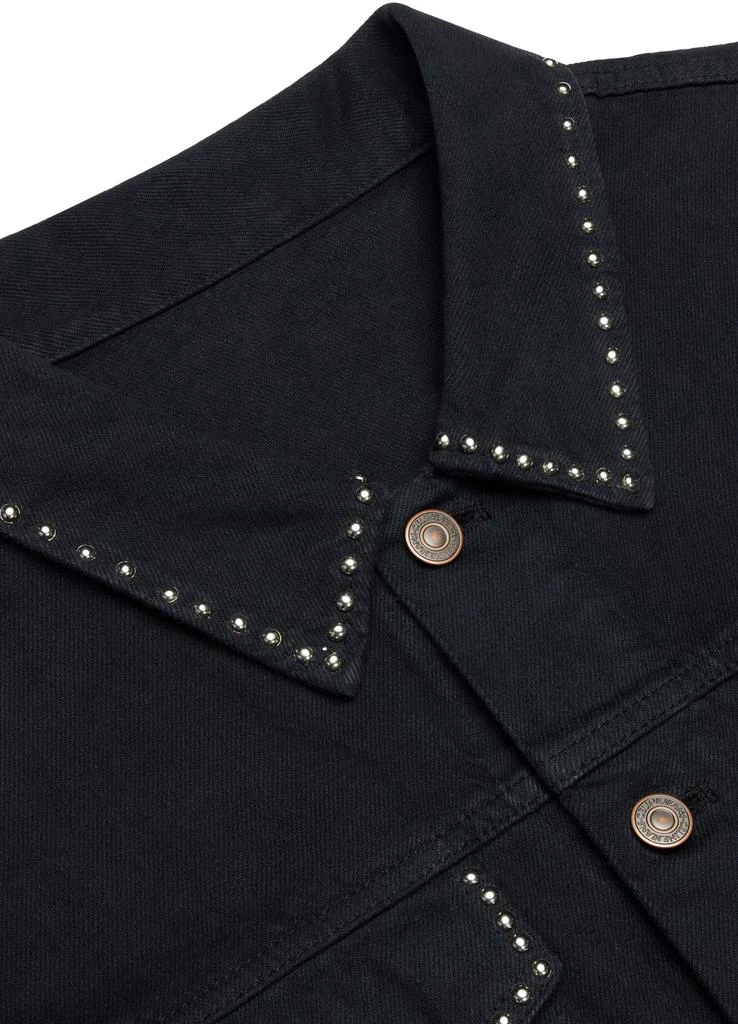 商品Celine|Denim trucker jacket with artist embroidery,价格¥20465,第3张图片详细描述