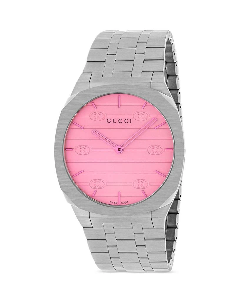 商品Gucci|25H Watch, 38mm,价格¥12759,第1张图片