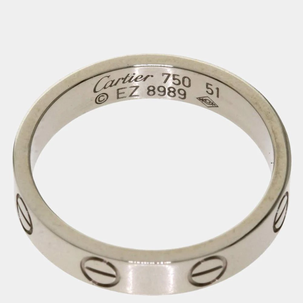 商品[二手商品] Cartier|Cartier Love 18K White Gold Ring EU 51,价格¥7563,第2张图片详细描述