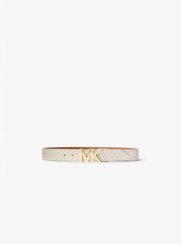 商品Michael Kors|Reversible Logo and Leather Waist Belt,价格¥177,第1张图片