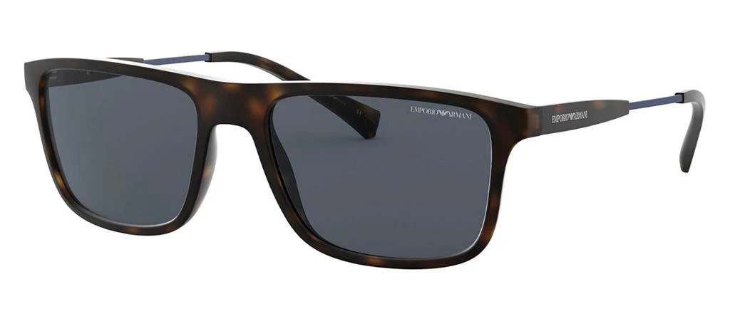 商品Emporio Armani|Emporio Armani EA4151 50892V Wayfarer Polarized Sunglasses,价格¥798,第1张图片