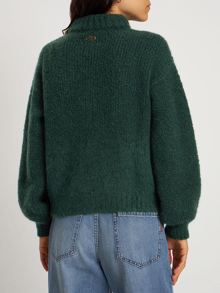 Cashmere & Silk Brushed Bouclé Sweater商品第2张图片规格展示
