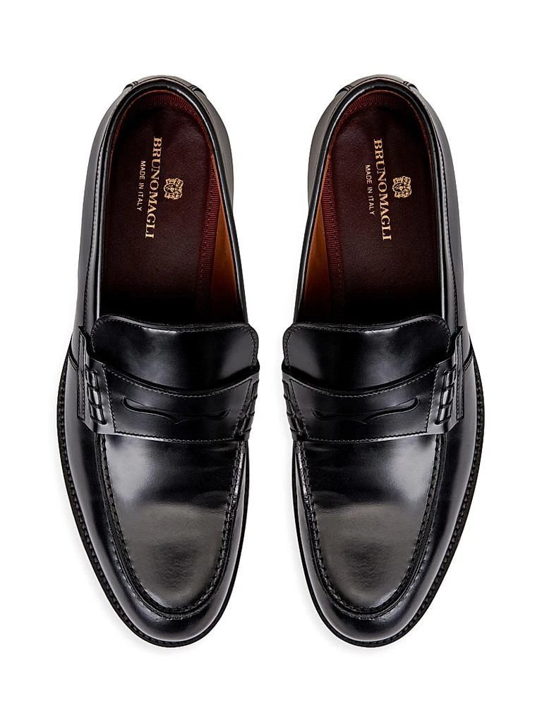 商品Bruno Magli|Carter Leather Penny Loafers,价格¥2784,第4张图片详细描述