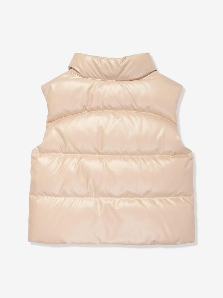 商品Moncler|Moncler Enfant Baby Girls Down Padded Vive Gilet in Beige,价格¥2622,第2张图片详细描述