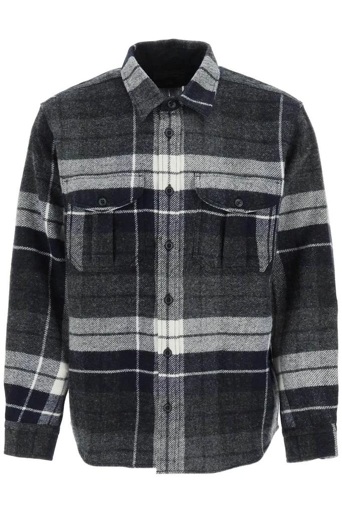 商品Filson|Filson check virgin wool flannel shirt,价格¥1693,第1张图片