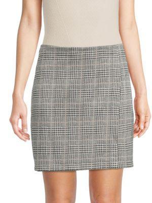 商品Max Studio|Checked A Line Mini Skirt,价格¥221,第3张图片详细描述