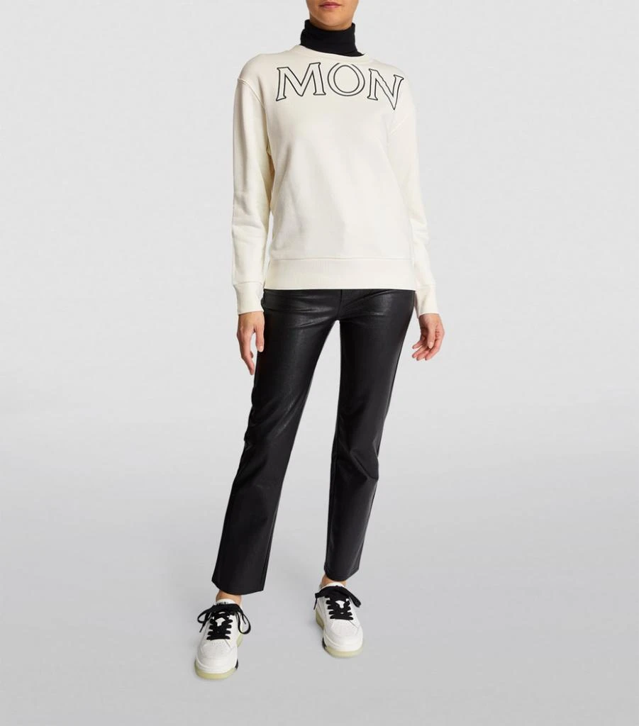 商品Moncler|Cotton Logo Sweatshirt,价格¥4739,第2张图片详细描述