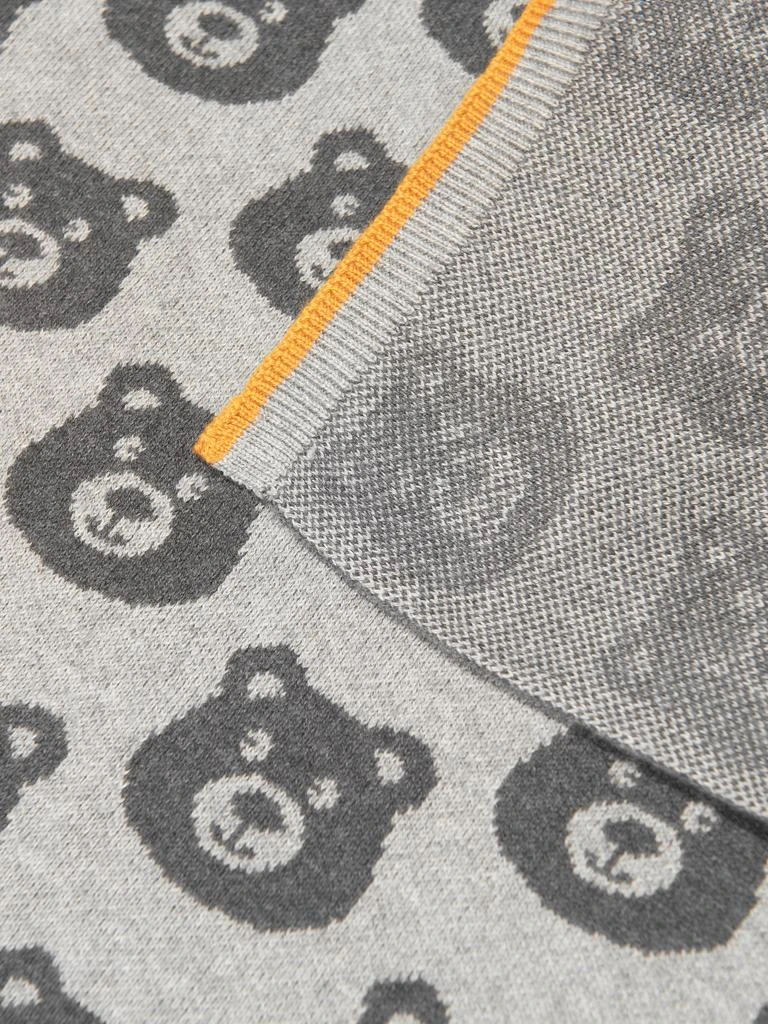 商品The Bonnie Mob|The Bonnie Mob Baby Bears Cashmere Knitted Blanket in Grey,价格¥420,第5张图片详细描述