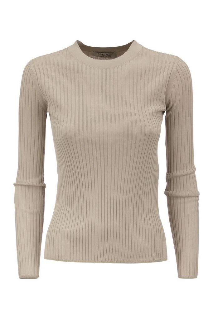 商品Max Mara|'S MAX MARA PERA - Long-sleeved T-shirt,价格¥1238,第1张图片