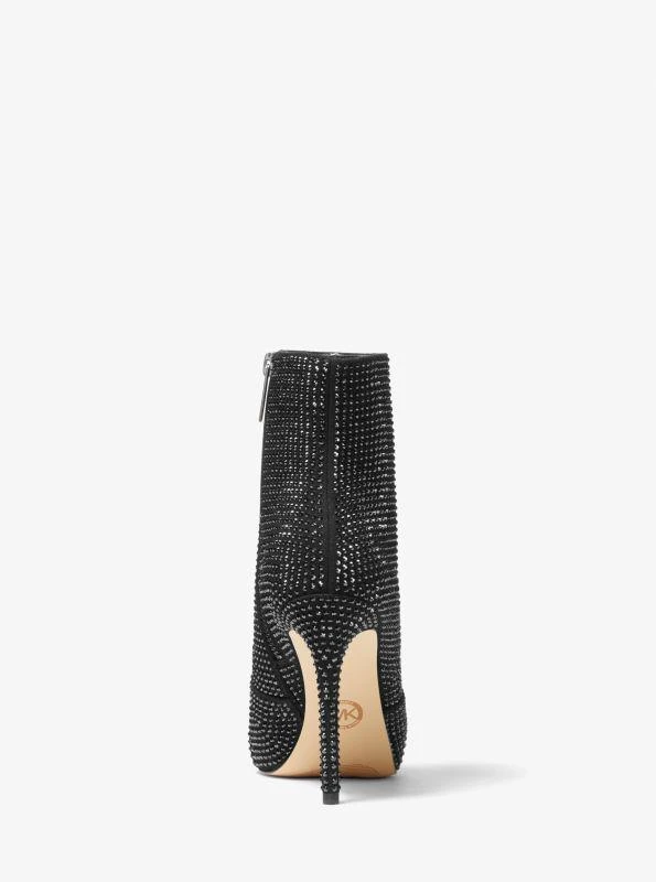 商品Michael Kors|Rue Crystal Embellished Faux Suede Boot,价格¥564,第4张图片详细描述