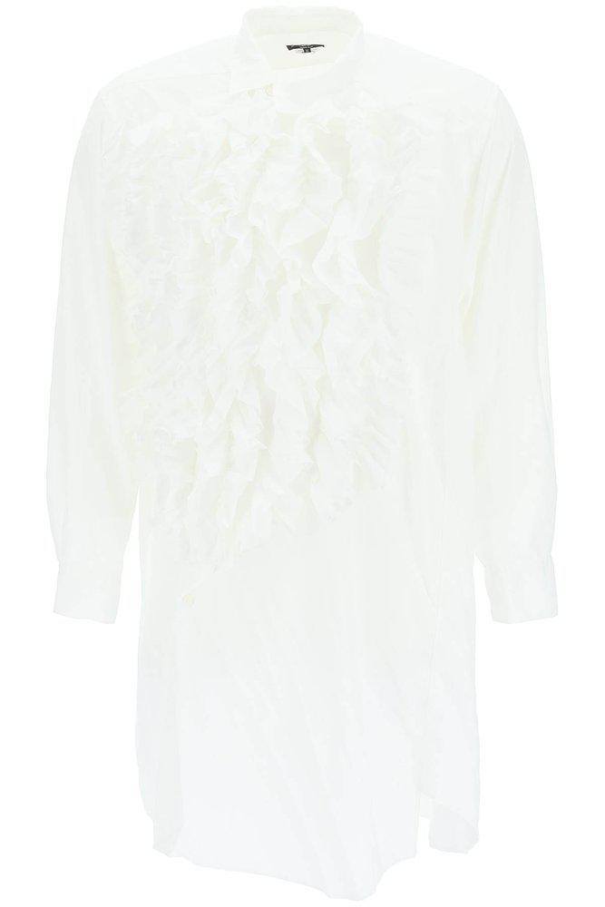 商品Comme des Garcons|Comme des Garçons Homme Plus Ruffled Asymmetric Shirt,价格¥4025,第1张图片