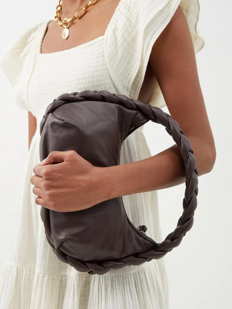 商品Hereu|Espiga braided-handle leather bag,价格¥3986,第3张图片详细描述