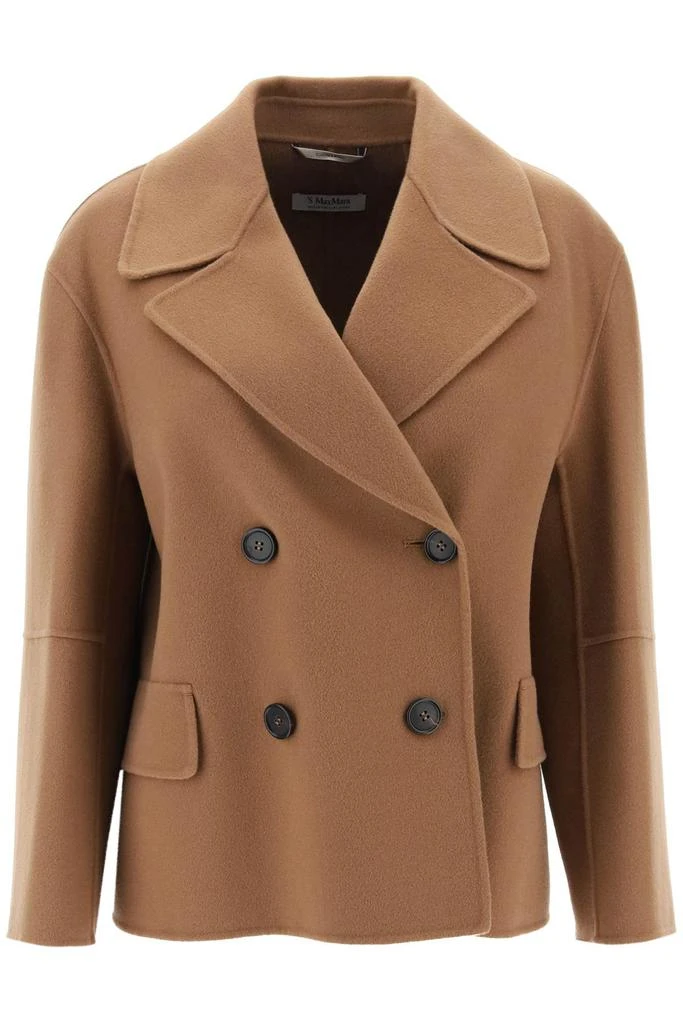 商品Max Mara|'s max mara cape boxy peacoat,价格¥3330,第1张图片