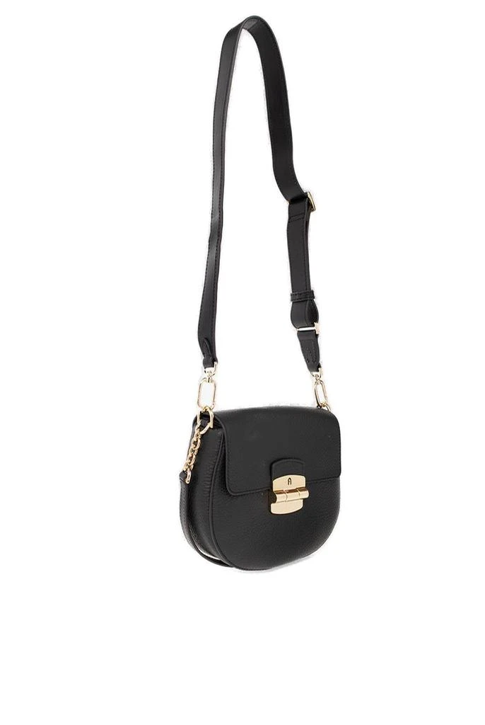 商品Furla|Furla Logo Engraved Foldover-Top Shoulder Bag,价格¥1638,第3张图片详细描述
