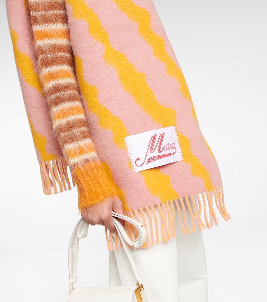 Alpaca and wool-blend scarf商品第3张图片规格展示