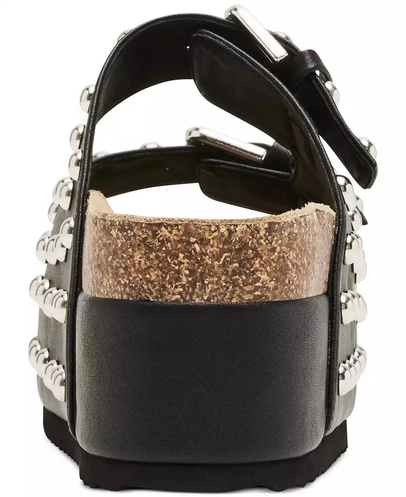 商品Steve Madden|Women's Kali-S Studded Platform Footbed Sandals,价格¥483,第3张图片详细描述