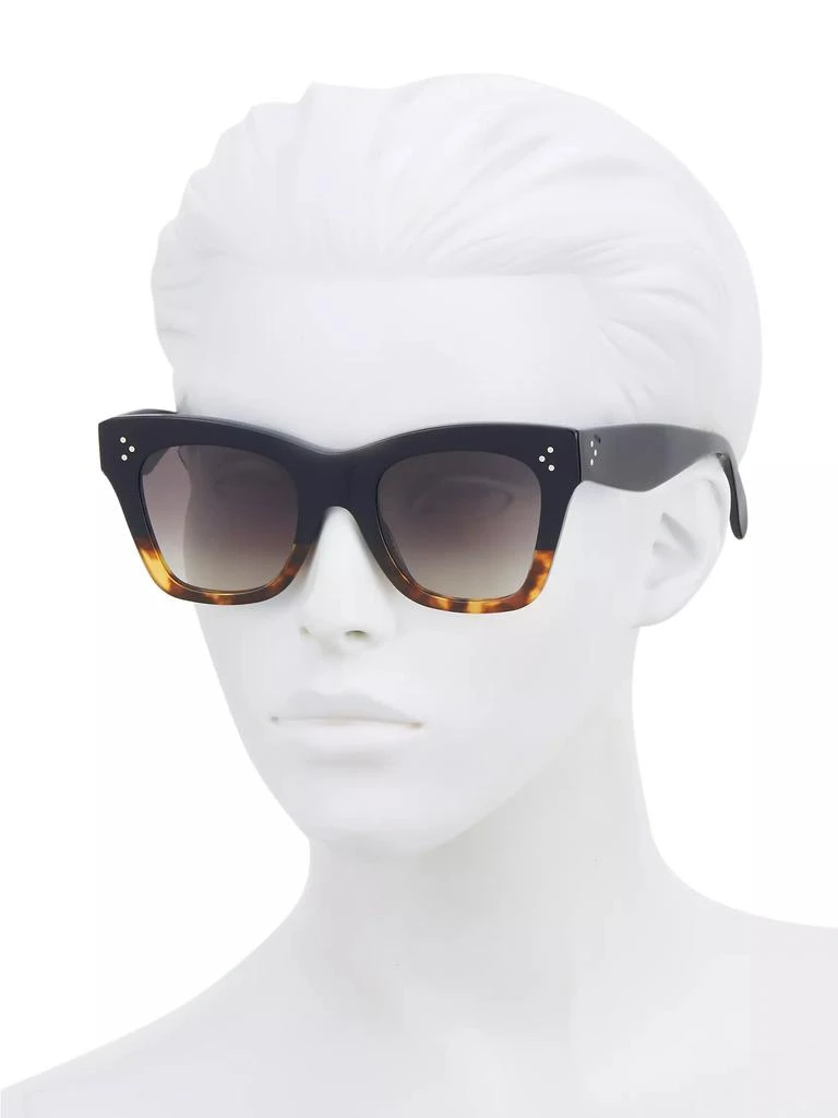 商品Celine|50MM Square Cat-Eye Sunglasses,价格¥2087,第4张图片详细描述