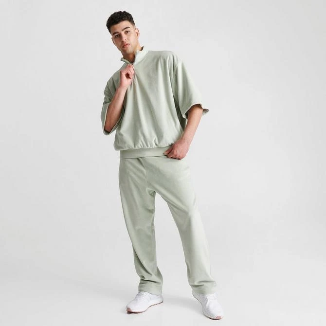 商品Adidas|adidas Basketball One Velour Half-Zip Sweatshirt,价格¥676,第2张图片详细描述