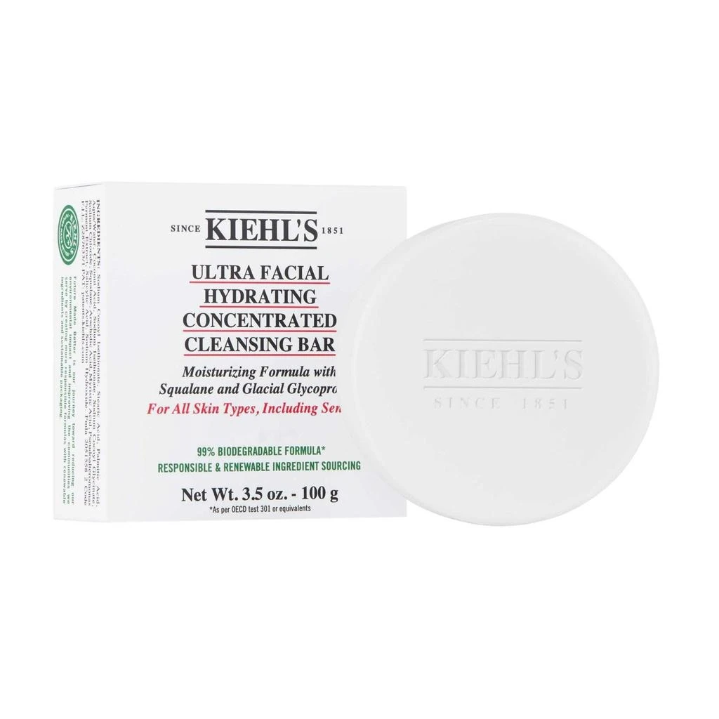 商品Kiehl's|Ultra Facial Hydrating Concentrated Cleansing Bar,价格¥150,第1张图片