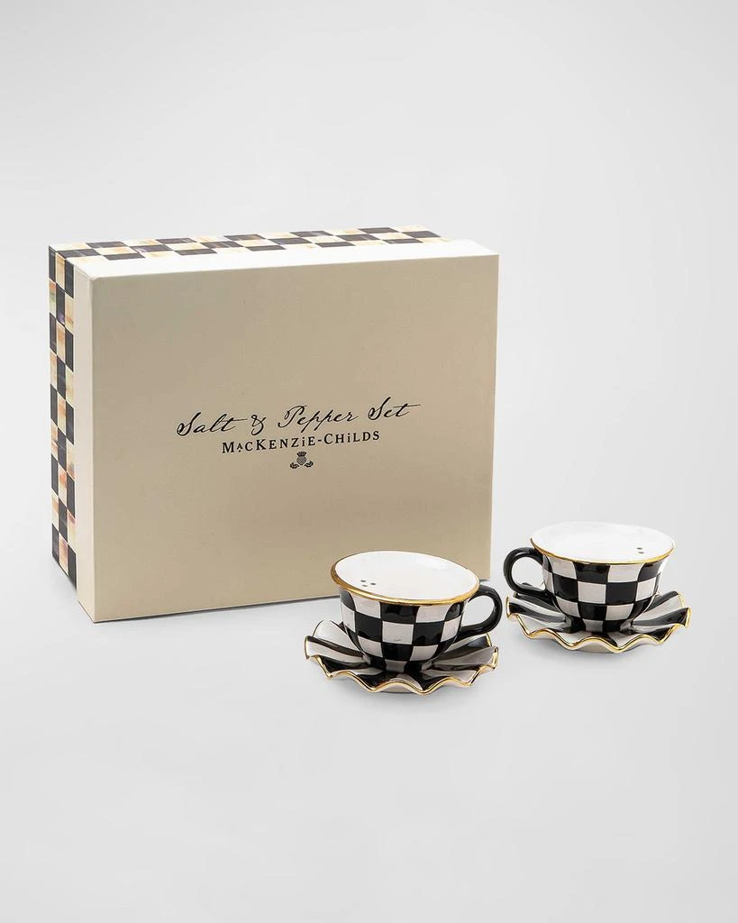 商品MacKenzie-Childs|Courtly Teacup Salt & Pepper Set,价格¥373,第2张图片详细描述