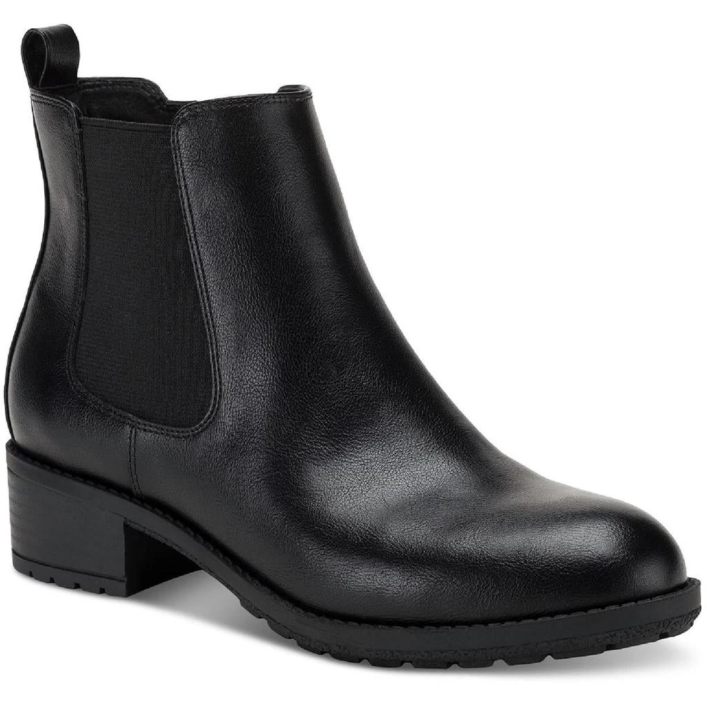 商品Style & Co|Style & Co. Womens Gladyy Faux Leather Round Toe Chelsea Boots,价格¥123,第1张图片