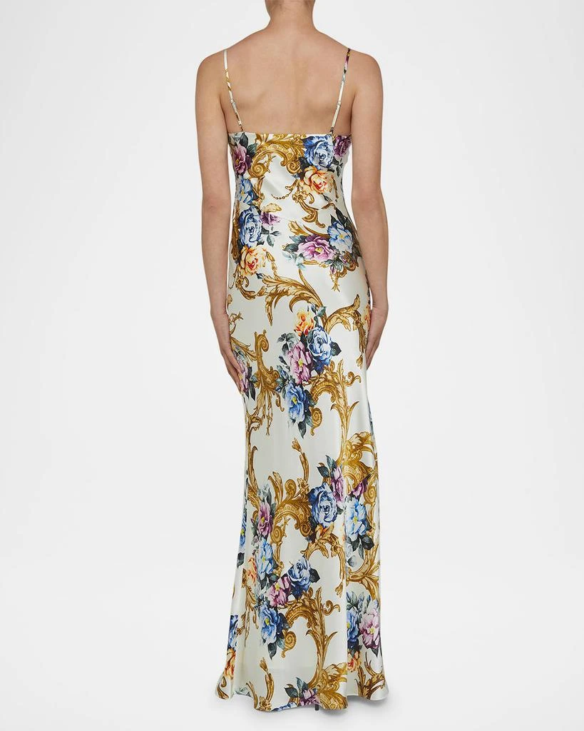 商品L'Agence|Serita V-Neck Bias-Cut Maxi Dress,价格¥4827,第3张图片详细描述