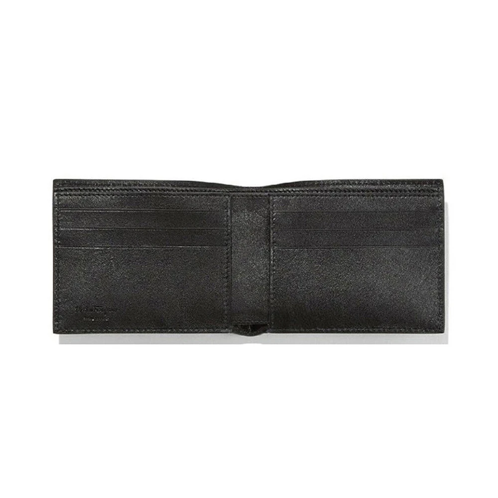 Salvatore Ferragamo 菲拉格慕 男士黑色印花图案短款钱包 66-A264-693694 商品