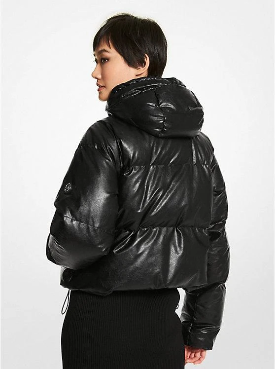 商品Michael Kors|Quilted Faux Leather Puffer Jacket,价格¥1912,第2张图片详细描述