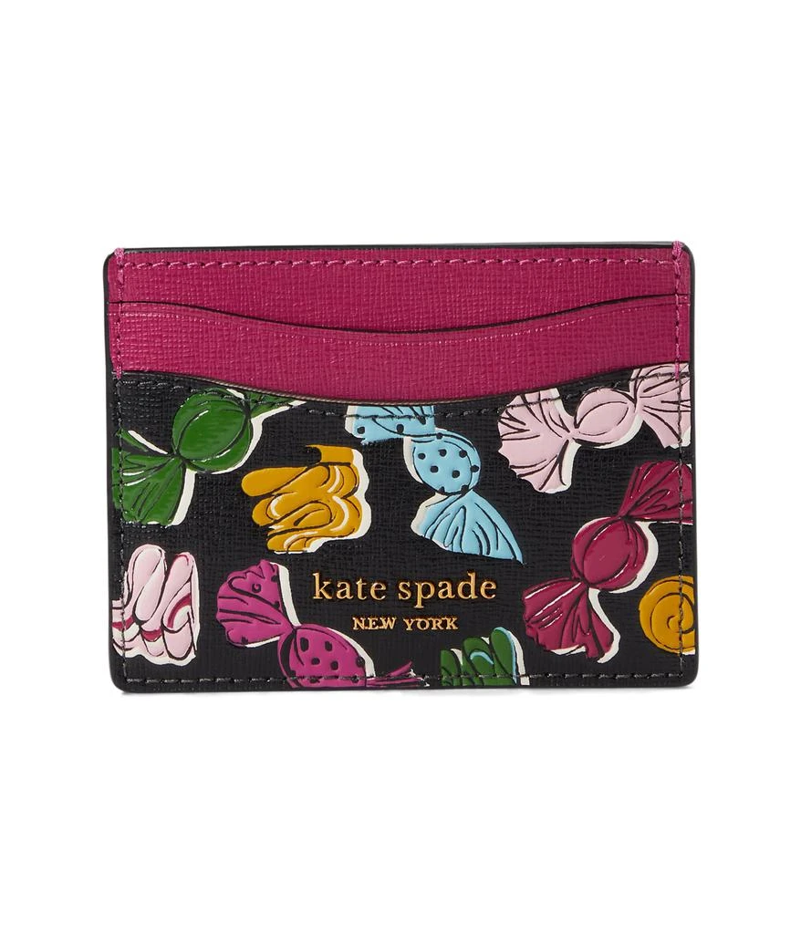 商品Kate Spade|Bon Bon Candy Print Card Holder,价格¥321,第1张图片