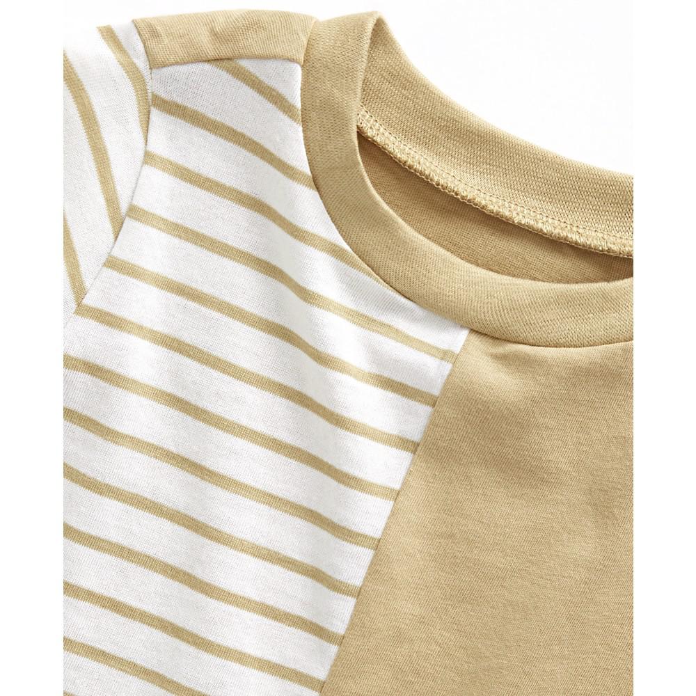 Toddler Boys Striped Colorblocked Top, Created for Macy's商品第3张图片规格展示