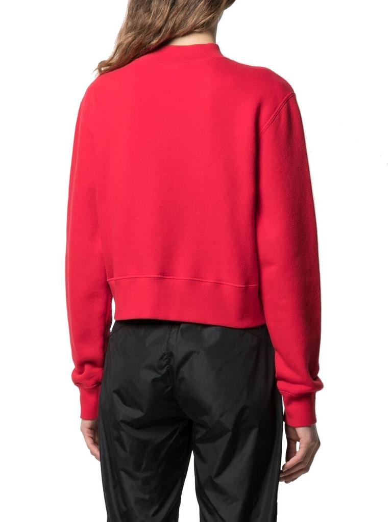 Palm Angels Women's  Red Cotton Sweatshirt商品第2张图片规格展示
