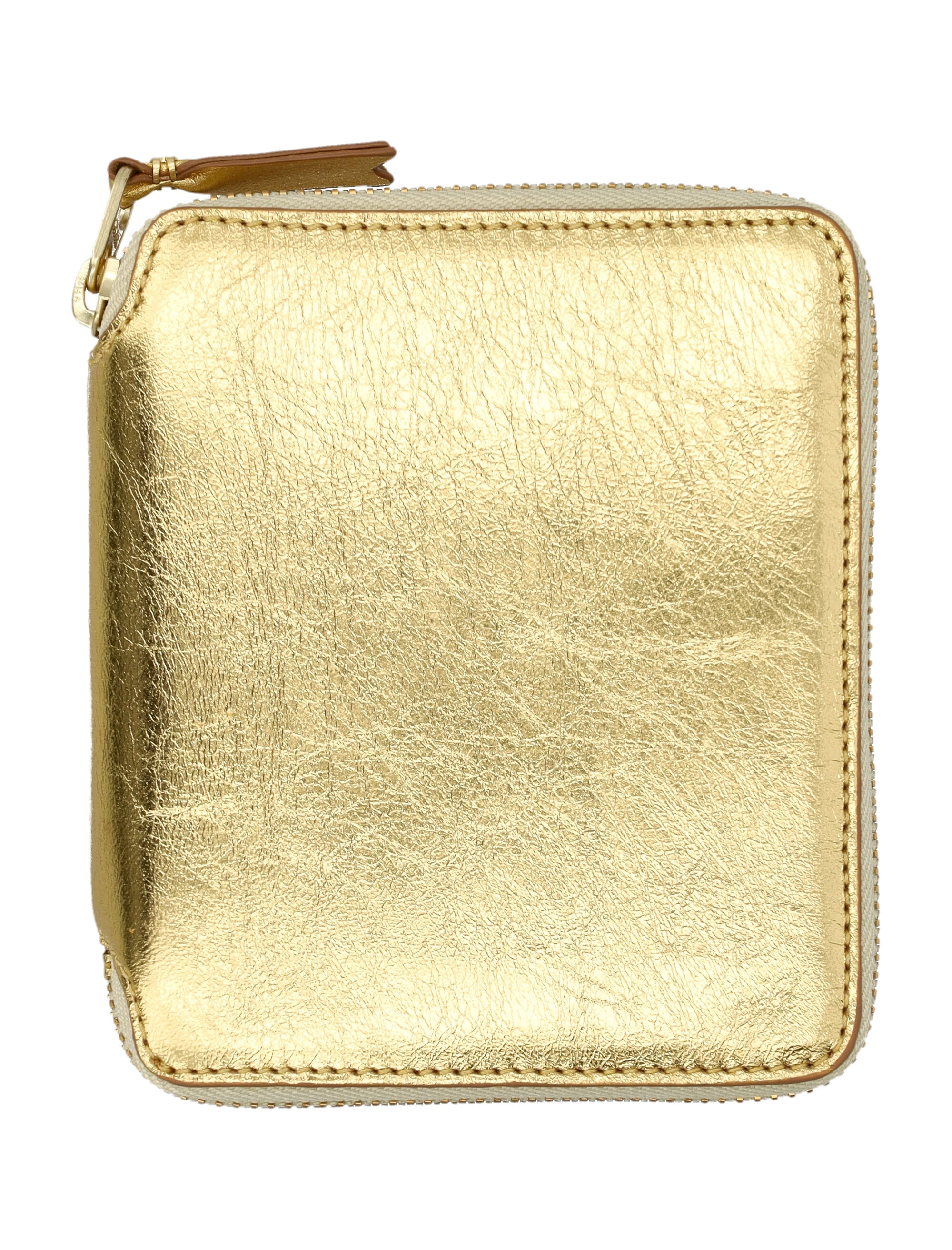 商品Comme des Garcons|Comme des Garcons 男士钱包 SA2100GL1 金色,价格¥1348,第2张图片详细描述