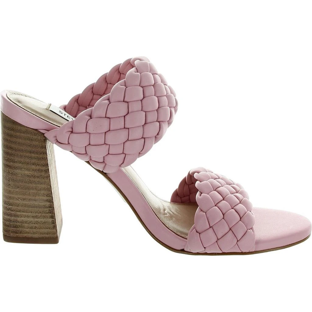 商品Steve Madden|Steve Madden Womens Tielo Woven Faux Leather Heels,价格¥300,第5张图片详细描述