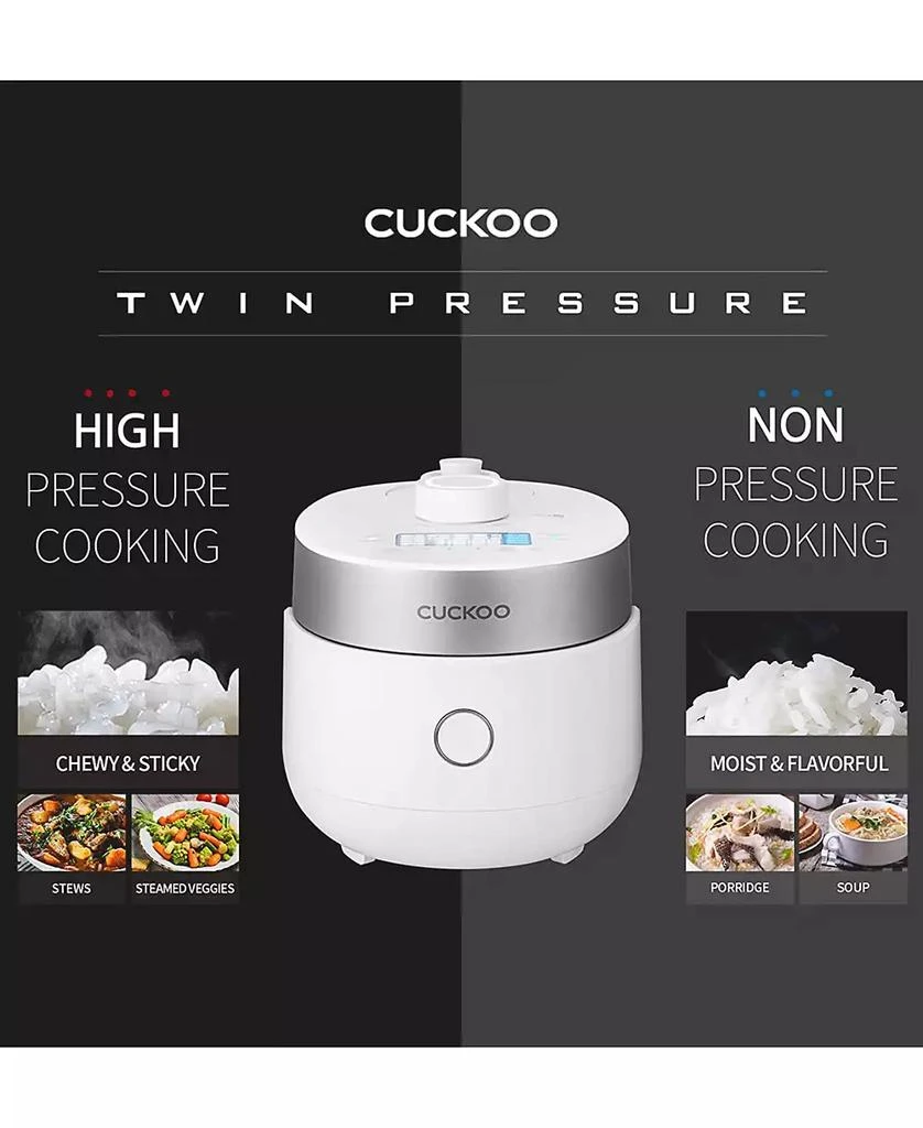 商品Cuckoo|3-Cup Twin Pressure Induction Heating Rice Cooker,价格¥2888,第4张图片详细描述